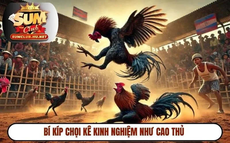 Bí kíp chọi kê kinh nghiệm như cao thủ 